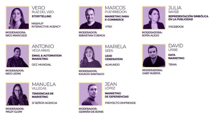 Personajes de los EMMS 2019