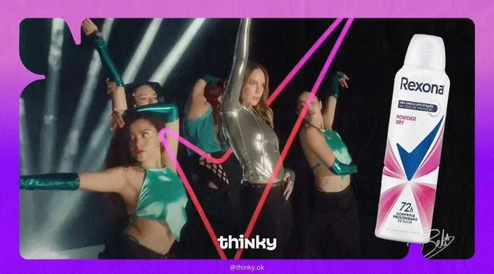 sinergia perfecta entre Rexona yÂ Belinda. Un match que fusiona música, baile y confianza