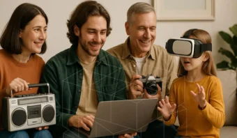 Generaciones conectadas a través del marketing de nostalgia
