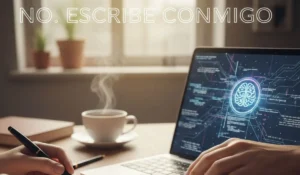 ¿La IA escribe por mí? No, en realidad escribe conmigo