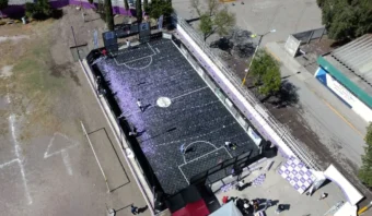 La Cancha Violeta: Un símbolo de resistencia en Ecatepec