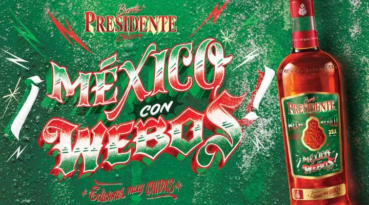 Brandy Presidente lanza “México Con Webos”