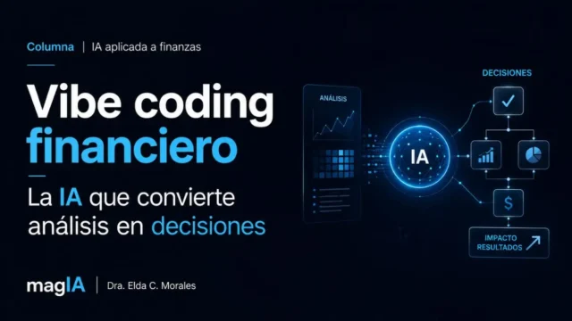 Vibe coding: la IA que convierte análisis en decisiones