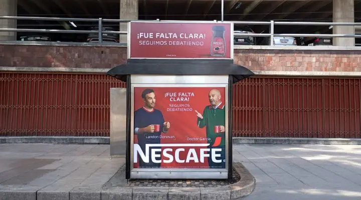 por el Mundial, donde entre el 10% y el 15% se destinará a publicidad exterior (OOH)