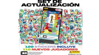 Panini lanza el Set de Actualización Oficial de la Copa Mundial de la FIFA 2026 con 120 estampas