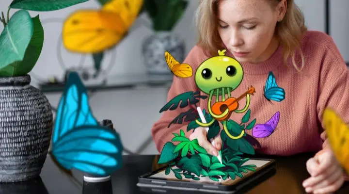 la tecnología creativa se presentó como protagonista