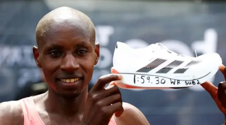 El keniano Sabastian Sawe ganó el maratón de nike